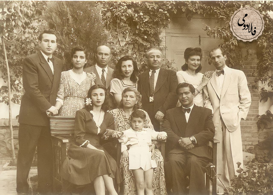 عکس خانوادگی کلنل وزیری