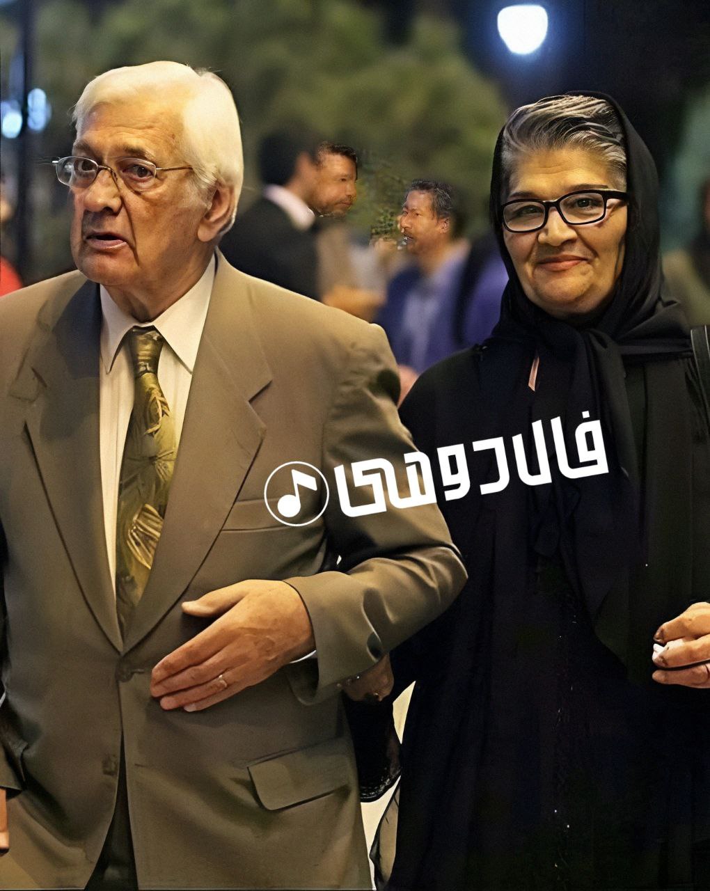 پروین صالح و هوشنگ ظریف